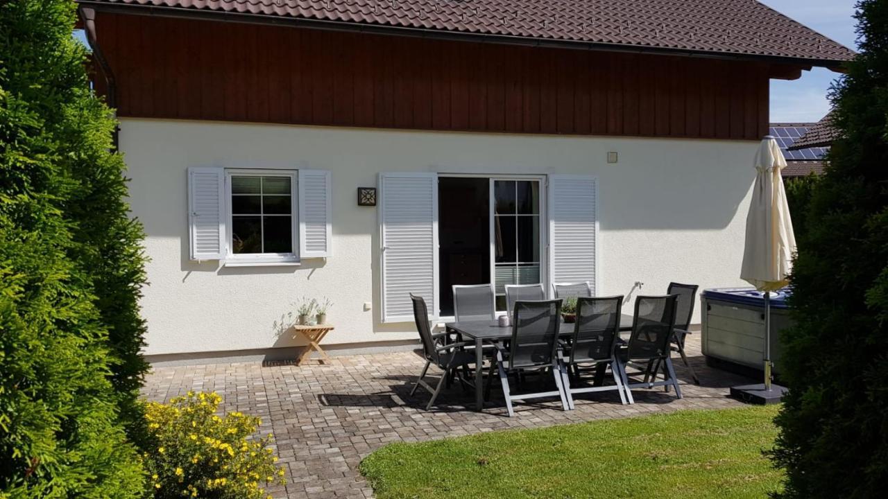 Pistenblick Chalet Sankt Margarethen im Lungau Bagian luar foto